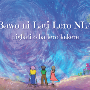 Front cover of the Yoruba translation of the book, "How To Feel BIG When You Feel Small."