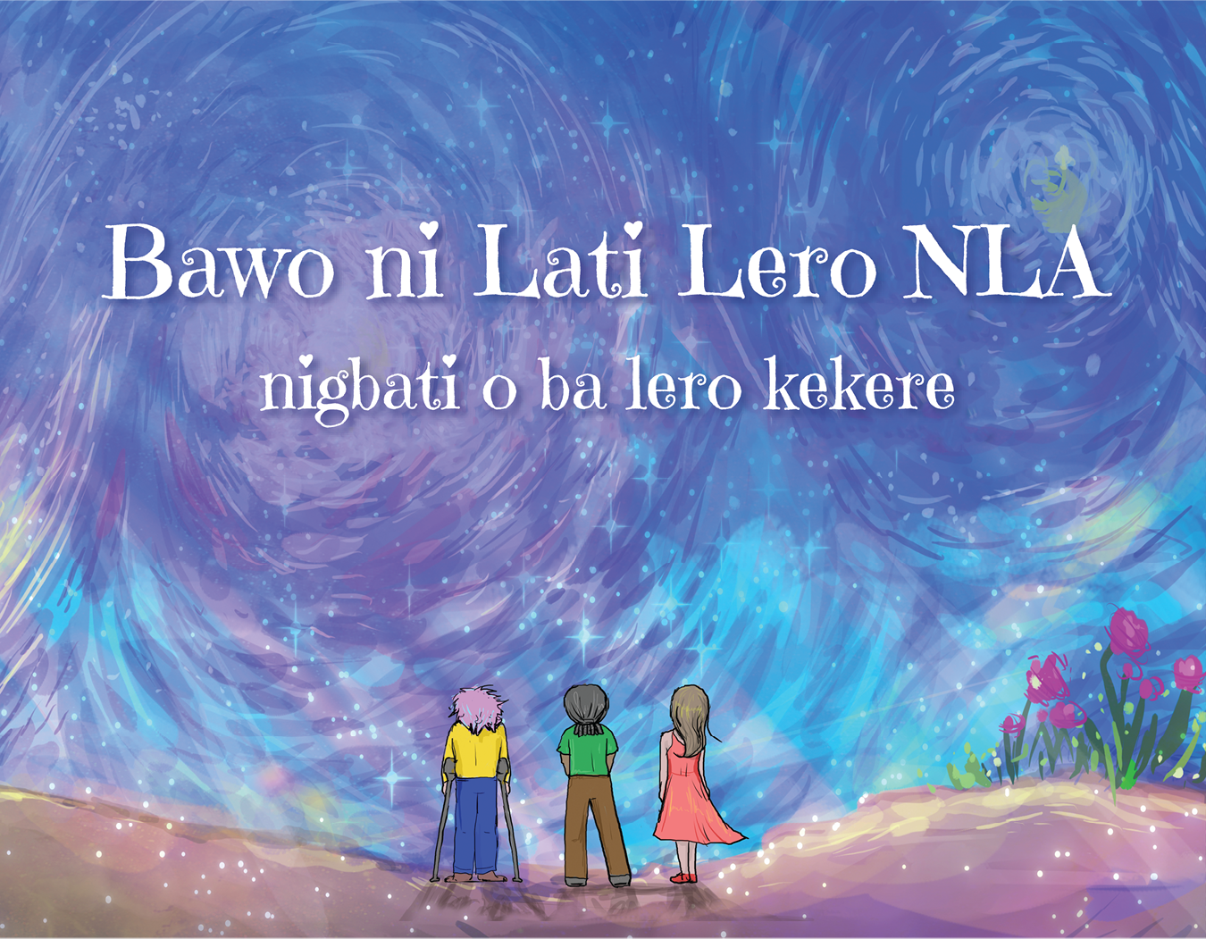 Front cover of the Yoruba translation of the book, "How To Feel BIG When You Feel Small."